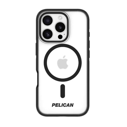 [PP055212] Pelican Ranger Mag Safe Case suits iPhone 16 Pro - Clear/Black Frosted