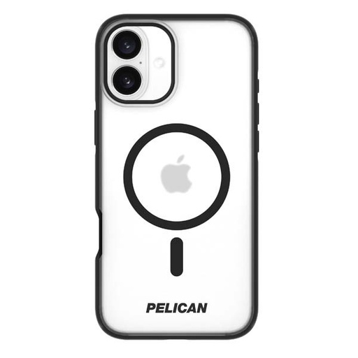 [PP055206] Pelican Ranger Mag Safe Case suits iPhone 16 Plus - Clear/Black Frosted