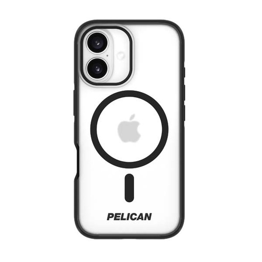 [PP055198] Pelican Ranger MagSafe Case suits iPhone 16 - Clear/Black Frosted
