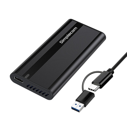 [SE505] Simplecom NVMe M.2 SSD to USB-C Enclosure USB 3.2 Gen 2 10Gbps