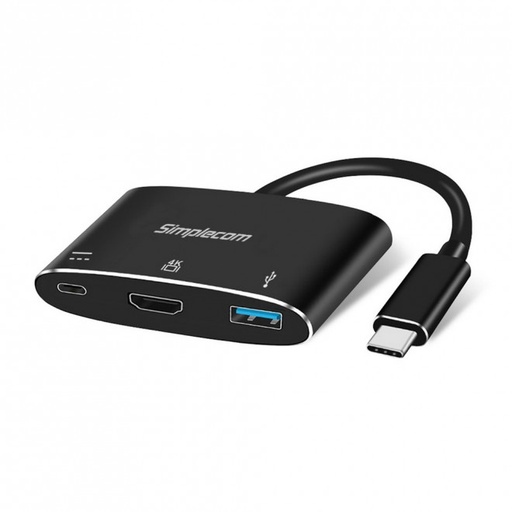 [DA310] Simplecom USB 3.1 Type C to HDMI USB 3.0 Adapter w/PD