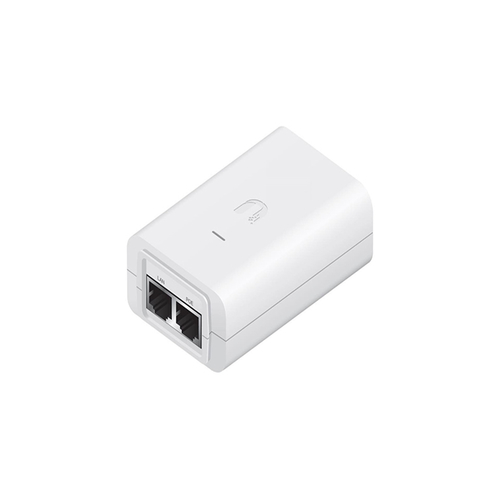[POE-24-7W-G-WH] Ubiquiti PoE Injector 24VDC 0.3A Supports Gigabit