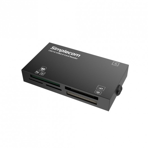 [CR216-BLACK] Simplecom USB 2.0 All-in-One Memory Card Reader
