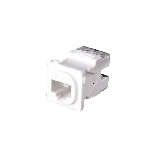 [STKJC6WH50] CAT 6 Data Jack - White