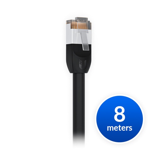 [UACC-Cable-Patch-Outdoor-8M-BK] Ubiquiti UniFi Patch Cable Outdoor 8M - Black