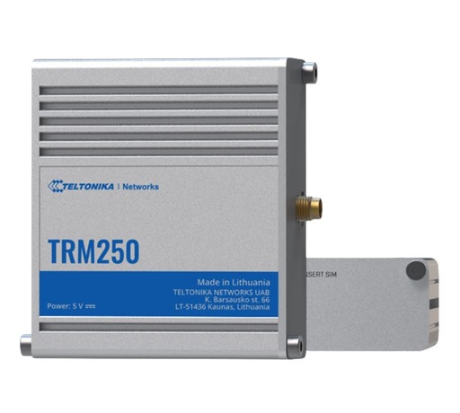 [TRM250000000] Teltonika Industrial Cellular Modem, 4G/LTE (Cat M1), NB-IoT, Small size, USB Interface for internet access