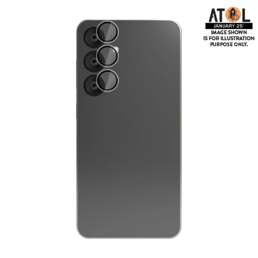 [EFSGCLSG294CLE] EFM Camera Lens Armour suits Samsung Galaxy S25 - Clear