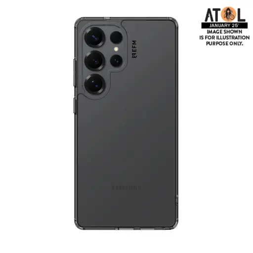 [EFCTPSG296BLA] EFM Zurich Case Armour For Samsung Galaxy S25 Ultra - Smoke Black