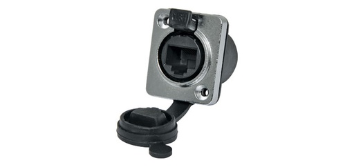[P0845] Waterproof IP65 RJ45 Chassis Mount 