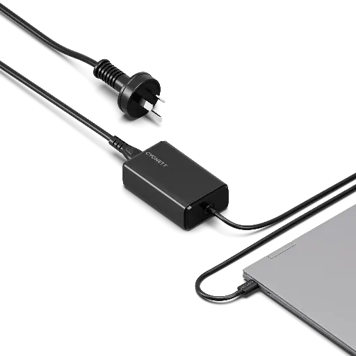 [CY5071PDWCH] Cygnett PowerMaxx 65W GaN USB-C Laptop Charger 