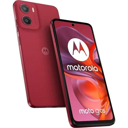 [PB8F0001AU] Motorola G05 4G 64GB Unlocked Phone - Plum Red