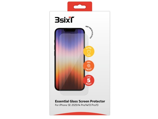 [3S-2868] 3sixT PrismShield Essential Screen Protector suits iPhone 16e 