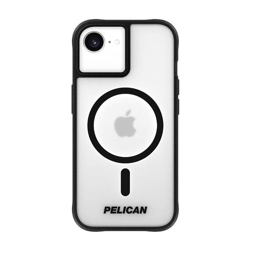 [PP056766] Pelican Ranger MagSafe Case suits iPhone 16e/15/14/13 - Clear/Black Frosted