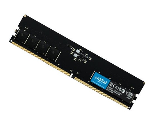 [CT16G48C40U5] Crucial 16GB (1x16GB) DDR5 UDIMM 4800MHz CL40 Desktop PC Memory