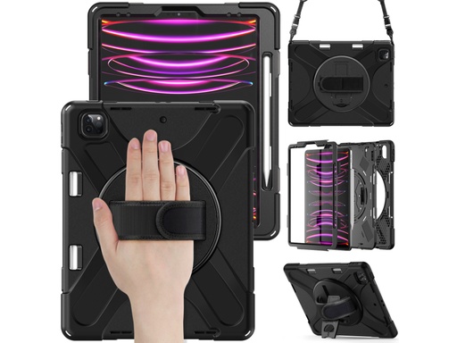 [3S-2731] 3sixT Apache with Shoulder Strap suits iPad Pro 12.9 Gen 6 (B2B)