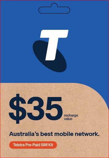 [100250714] Telstra Preloaded Starter Kit $35