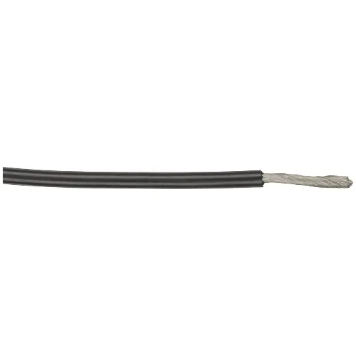 [WH3082] 25A DC Power Cable - Black (Sold per metre)