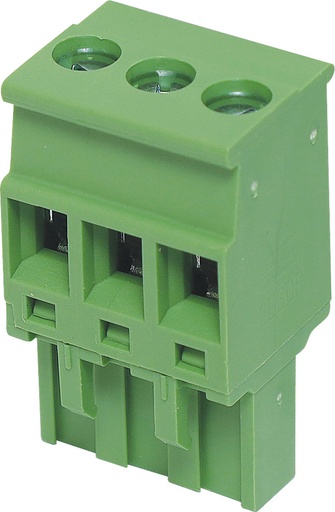 [P2633] Dinkle 3 Way 5.08mm Vert. Top Entry Pluggable Terminal Plug