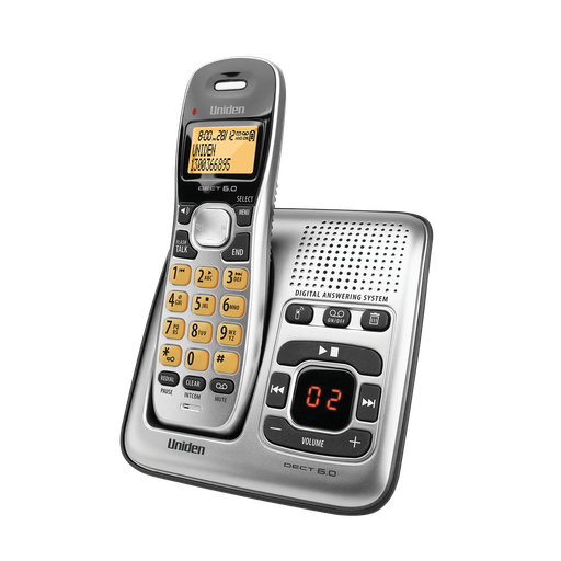 [DECT1735] Uniden DECT 1735 Cordless Phone System 1x Handset w/Answering Machine