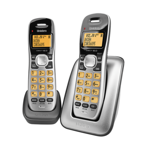 [DECT1715+1] Uniden DECT1715 Cordless Phone System 2x Handsets