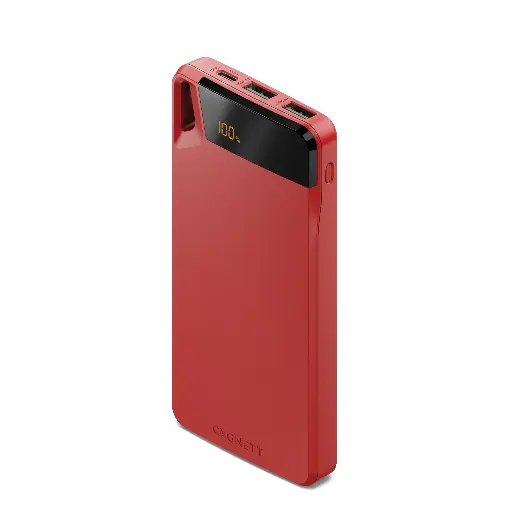 [CY4749PBCHE] Cygnett ChargeUp Boost 10,000 mAh Power Bank - Red