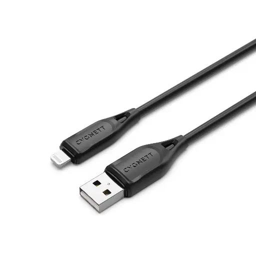 [CY4699PCCAL] Cygnett Essentials (Gen 2) Lightning to USB-A Cable 1m - Black