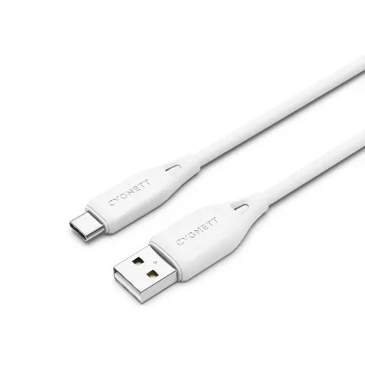 [CY4690PCUSA] Cygnett Essentials (Gen 2) USB-C to USB-A (2.0) Cable 2m - White